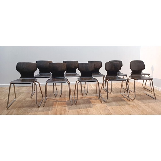 Image 1 of Chaise Elmar vintage par Flototto, 1960s