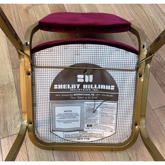 Image 1 of Chaise vintage de Shelby Williams