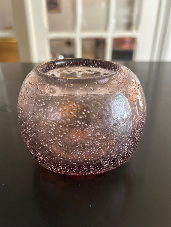 Image 1 of Photophore en Verre de Biot