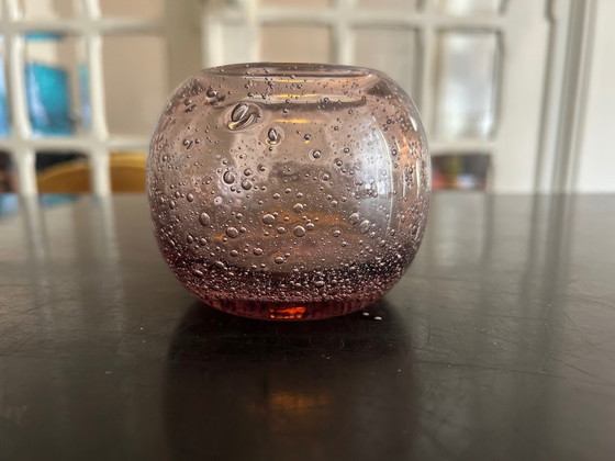 Image 1 of Photophore en Verre de Biot