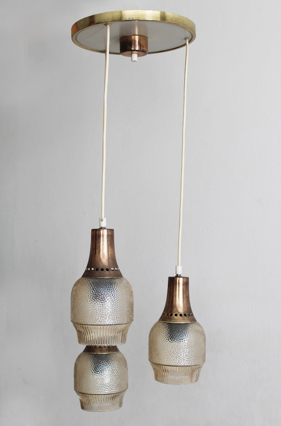 Image 1 of Lustre de plafond suspendu des années 1960
