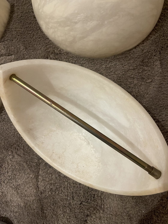 Image 1 of Capsules de lampe murale en marbre ( Overmount )