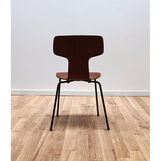 Image 1 of Chaise vintage 3103 en bois massif de Fritz Hansen