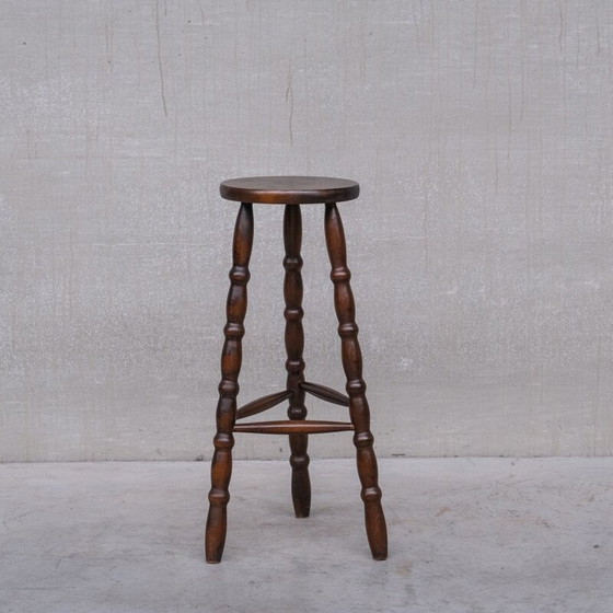 Image 1 of Ensemble de 3 harnais d'artiste vintage en bois de chêne, France 1950