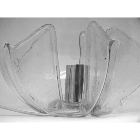 Image 1 of Lampe de table vintage Nuphar par Tony Zuccheri pour Veart Scorze 1970