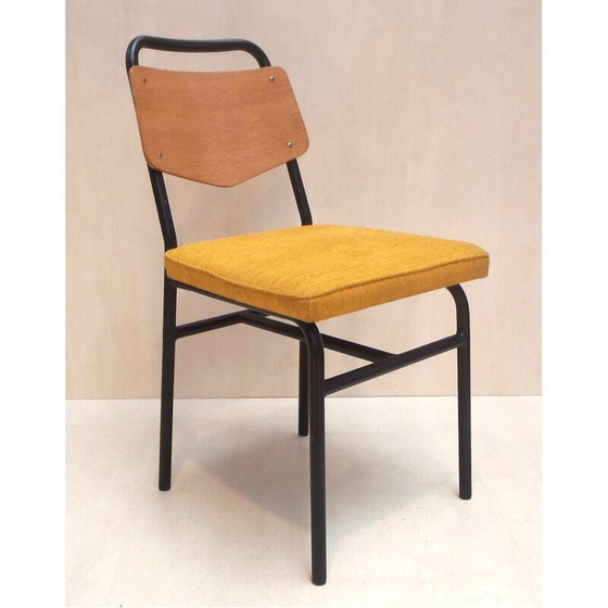 Image 1 of 4 chaises de salle à manger, RAPHAEL - années 1950