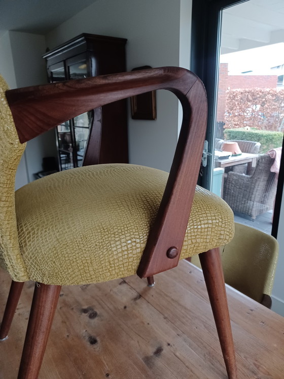 Image 1 of 8 X Chaises de salle à manger avec dossier Marque Polonio