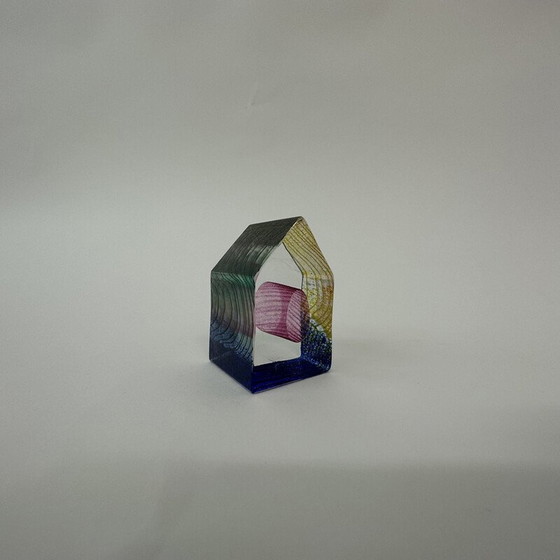 Image 1 of Sculpture en verre vintage de Bertil Vallien pour Kosta Boda, Suède 1993