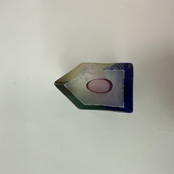 Image 1 of Sculpture en verre vintage de Bertil Vallien pour Kosta Boda, Suède 1993