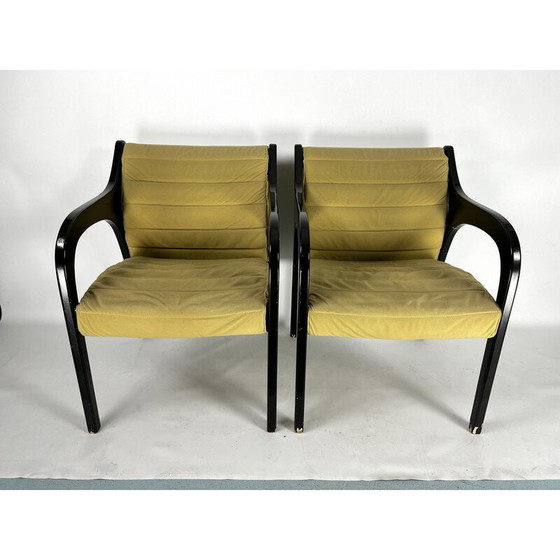 Image 1 of Paire de fauteuils Vivalda vintage par Claudio Salocchi pour Sormani, Italie 1960