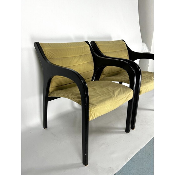 Image 1 of Paire de fauteuils Vivalda vintage par Claudio Salocchi pour Sormani, Italie 1960