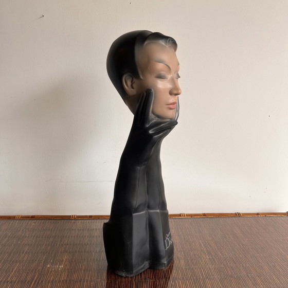 Image 1 of Christian Dior Mannequin Image Publicité Display 50's