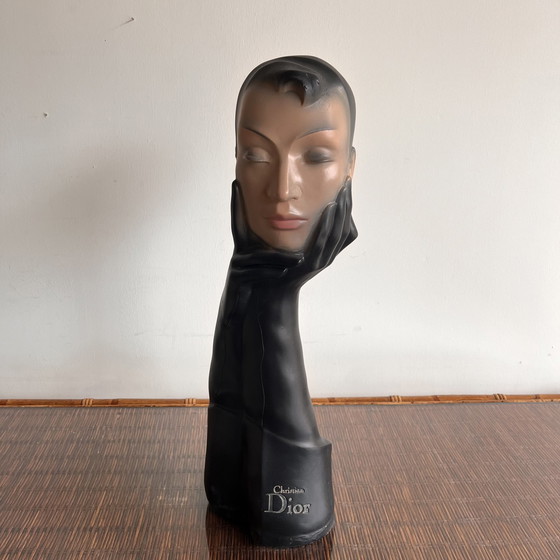 Image 1 of Christian Dior Mannequin Image Publicité Display 50's