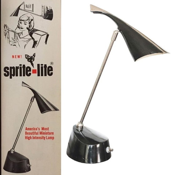Image 1 of Lampe de table "Sprite-Lite" du milieu du siècle par Richard Barr pour Laurel, USA années 1960