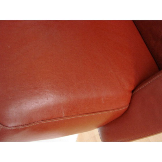 Image 1 of Fauteuil en cuir Art déco, 1960