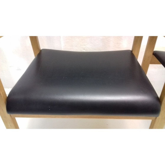 Image 1 of Paire de fauteuils vintage en bois courbé de Dřevopodnik Holešov, Tchécoslovaquie 1960