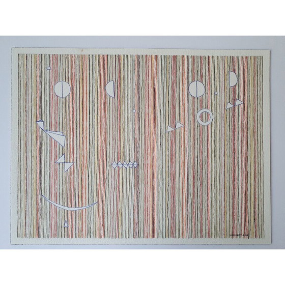 Image 1 of Aquarelle vintage sur papier n 488 de Jérémie Iordanoff, 2009