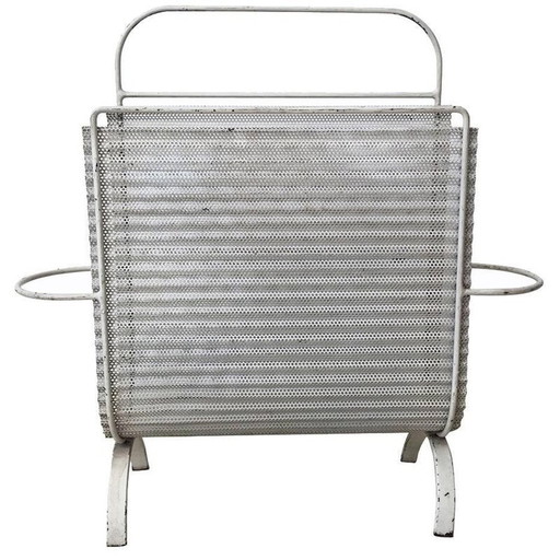 Porte-revues vintage en métal par Mathieu Mategot pour Artimeta, 1950
