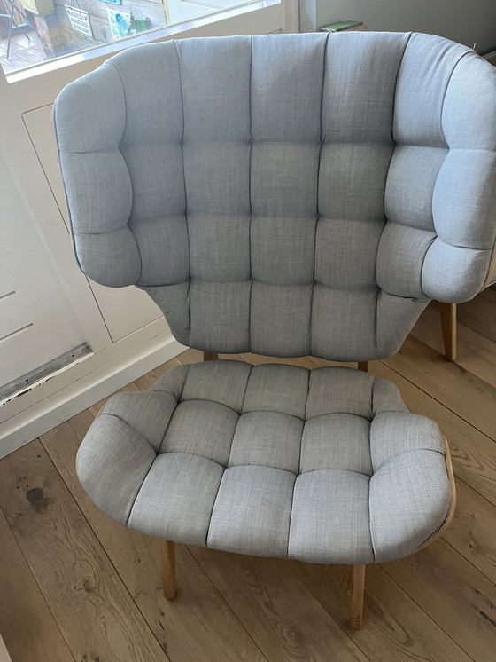 Image 1 of Norr11 Mammouth Chaise et tabouret Tabouret