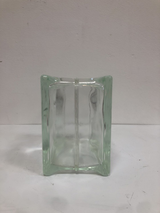 Image 1 of Lumix Glass Block Vase Medium