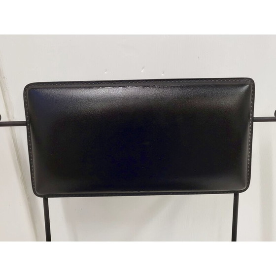 Image 1 of Chaise en cuir vintage, années 1980