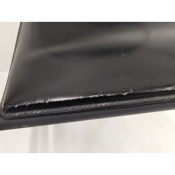 Image 1 of Chaise en cuir vintage, années 1980