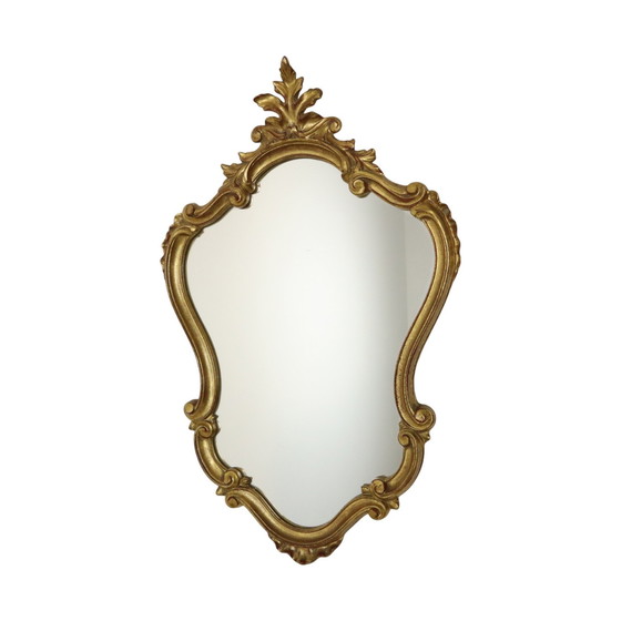 Image 1 of Miroir doré à crête de Deknudt