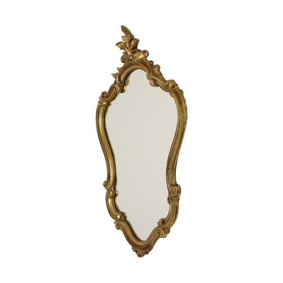 Image 1 of Miroir doré à crête de Deknudt