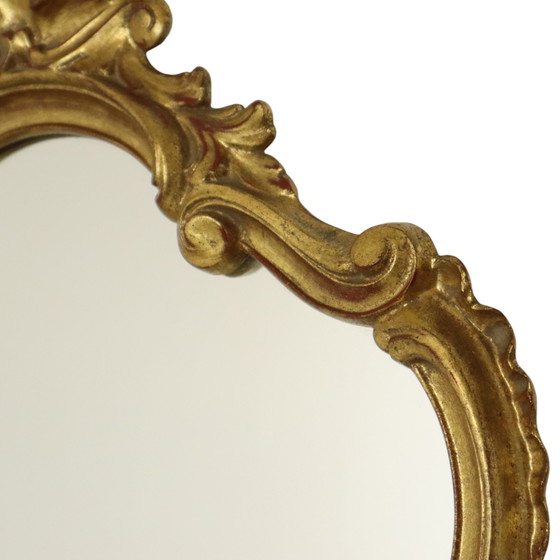 Image 1 of Miroir doré à crête de Deknudt