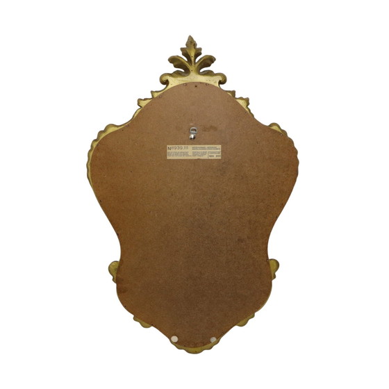 Image 1 of Miroir doré à crête de Deknudt