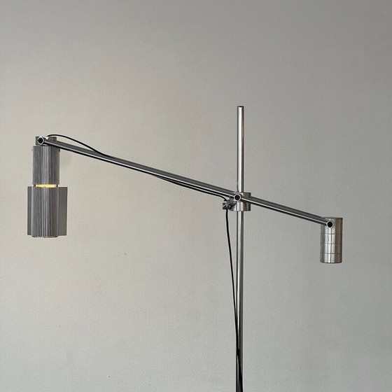 Image 1 of Lampadaire Haloprofil 8008 par Viktor Frauenknecht pour Swiss Lamps International années 70