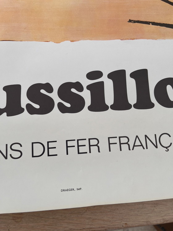 Image 1 of Affiche Sncf Roussillon