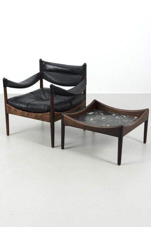 Kristian Solmer Vedel Fauteuil avec table 65164