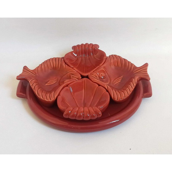 Image 1 of Serviteur en céramique vintage pour Magdalithe, 1950