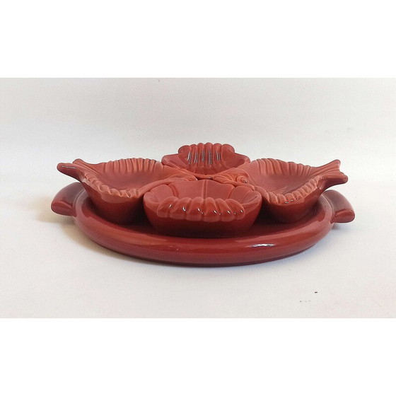 Image 1 of Serviteur en céramique vintage pour Magdalithe, 1950