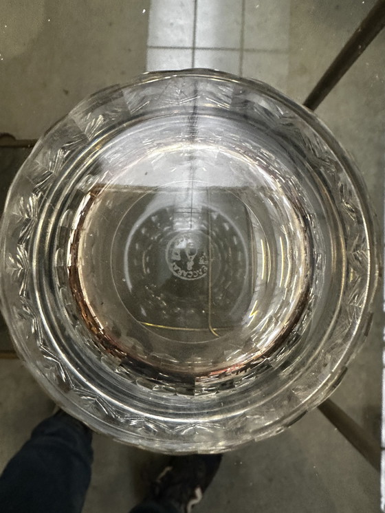 Image 1 of Grand Verre À Whisky Cristal Baccarat Estampillé 