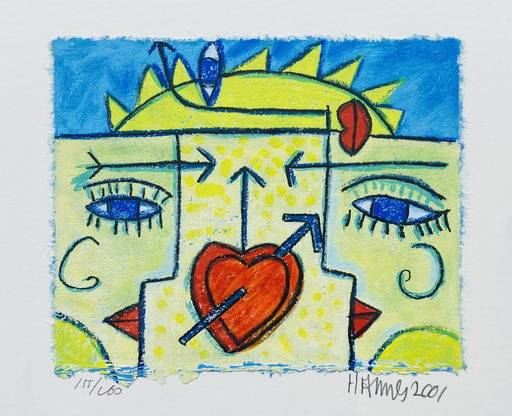 Hannes Kuiper - Sérigraphie colorée