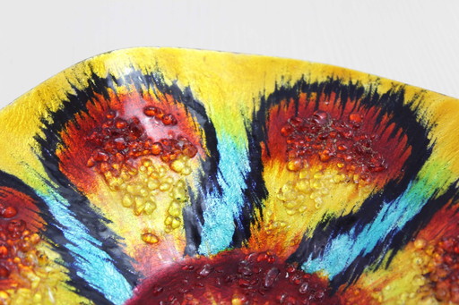 Coupe En Verre De Limoges, France 1970