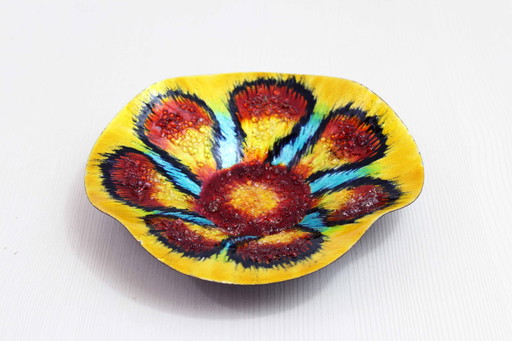 Coupe En Verre De Limoges, France 1970