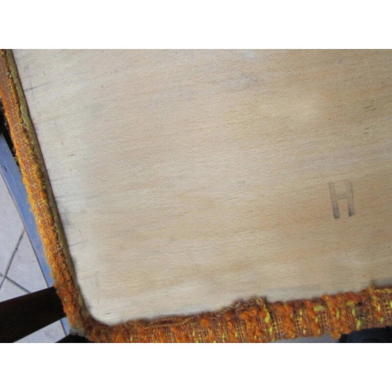 Image 1 of Paire de chaises de salle à manger danoise vintage en palissandre à dossier latéral