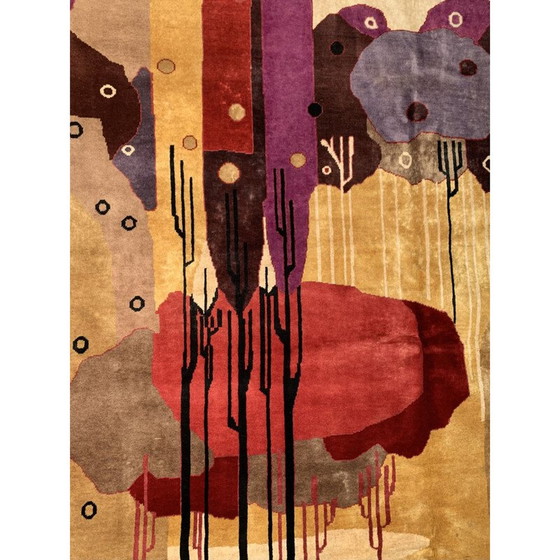 Image 1 of Tapis vintage en laine circa 2015