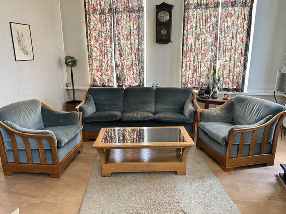 Image 1 of Ensemble canapé vintage design italien | Mobil Girgi