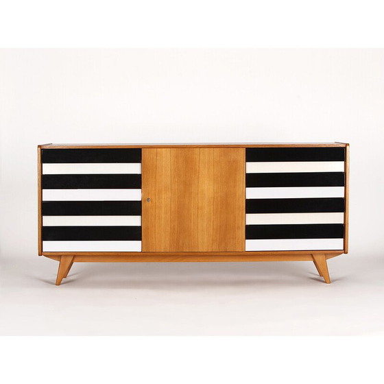 Image 1 of Buffet bas vintage en bois U 460 de Jiri Jiroutek pour Interier Praha, Tchécoslovaquie, années 1960