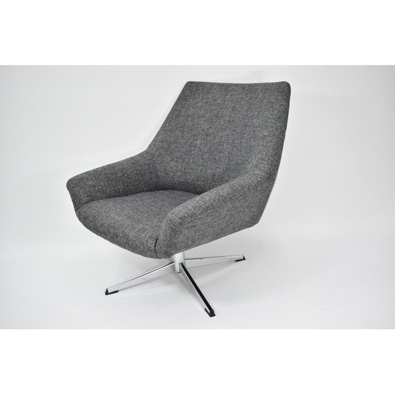 Image 1 of Fauteuil gris vintage, 1960