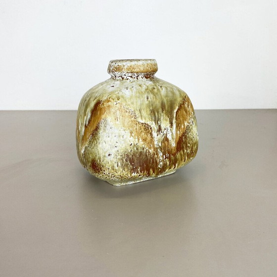 Image 1 of Vase "814" en poterie vintage de lave grasse par Ruscha, Allemagne, années 1970