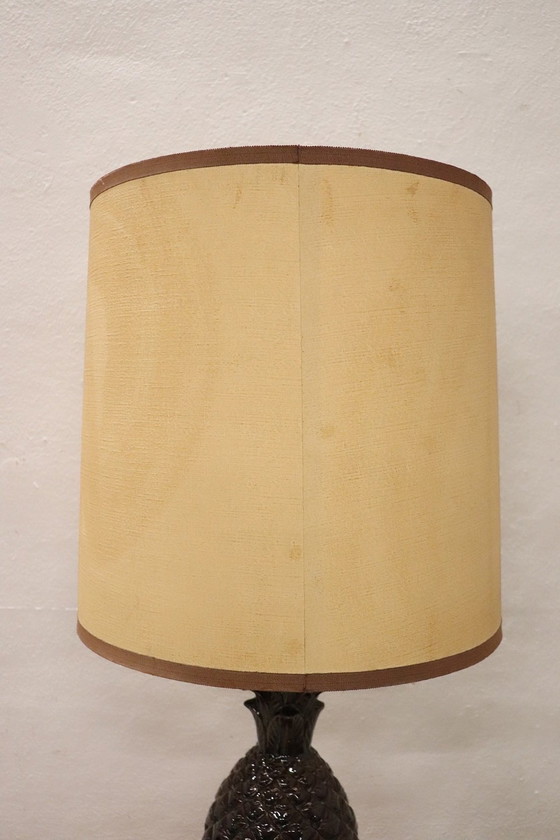 Image 1 of Lampe de table en céramique ananas, 1970S