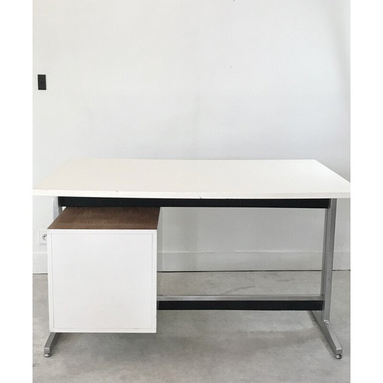 Image 1 of Bureau vintage à 3 tiroirs par Etienne Fermigier - 1970