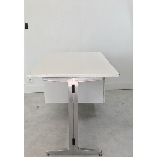 Bureau vintage à 3 tiroirs par Etienne Fermigier - 1970