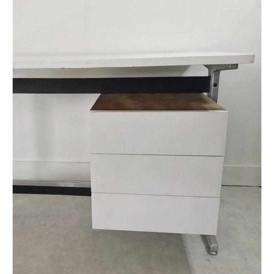 Image 1 of Bureau vintage à 3 tiroirs par Etienne Fermigier - 1970