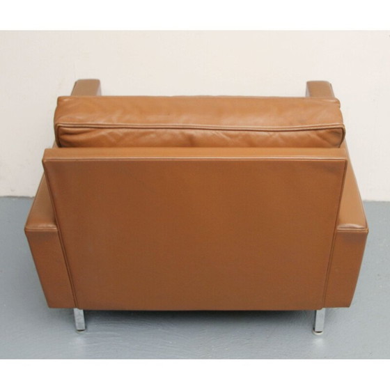 Image 1 of Fauteuil en cuir vintage par George Nelson pour Herman Miller, années 1960